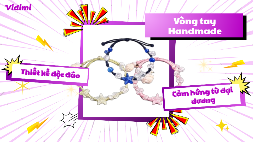 vòng tay handmade vòng tay đi biển